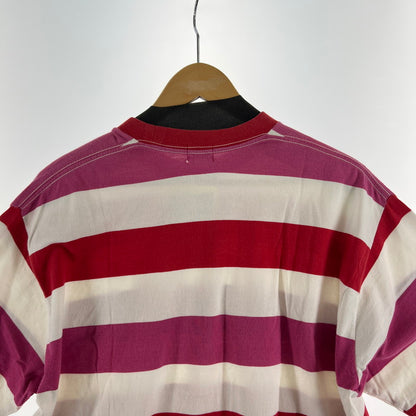 【中古品】【メンズ】 A BATHING APE アベイシングエイプ BORDER TEE ボーダーティーシャツ 142-260929-ny-02-fuzh サイズ：不明 カラー：ピンク 万代Net店