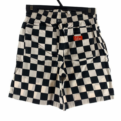 【中古品】【メンズ】 COOKMAN クックマン PANTS ショート パンツ 短パン チェッカーデザイン SIZE:S 158-260912-io-28-fuzh 万代Net店