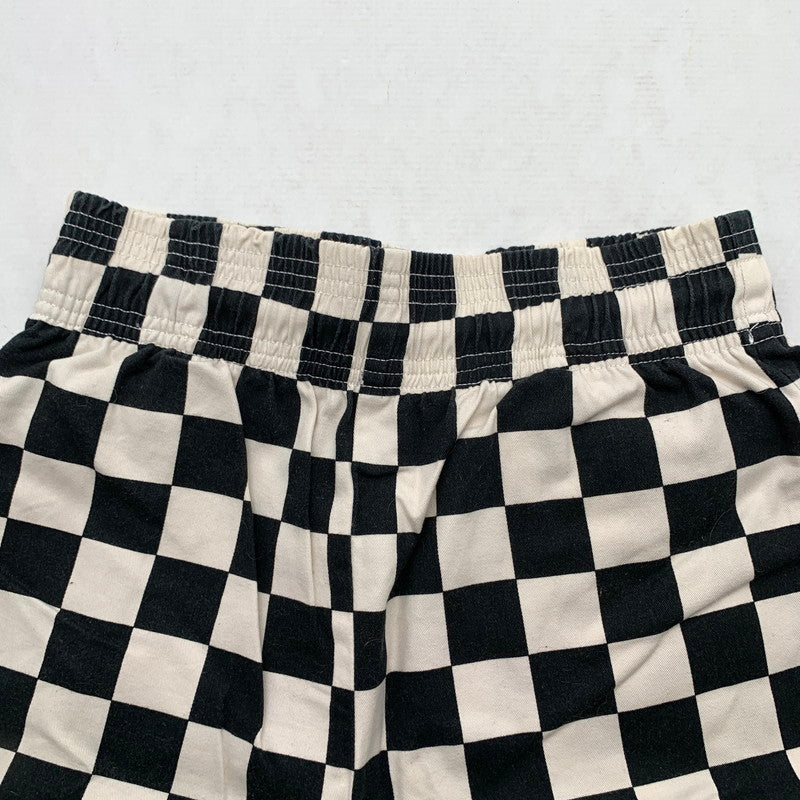 【中古品】【メンズ】 COOKMAN クックマン PANTS ショート パンツ 短パン チェッカーデザイン SIZE:S 158-260912-io-28-fuzh 万代Net店