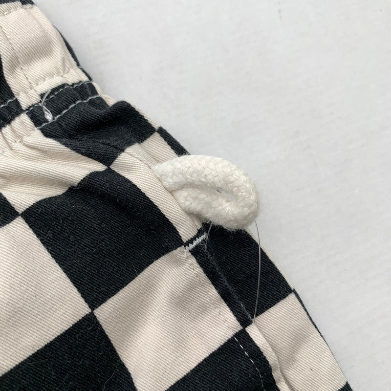 【中古品】【メンズ】 COOKMAN クックマン PANTS ショート パンツ 短パン チェッカーデザイン SIZE:S 158-260912-io-28-fuzh 万代Net店