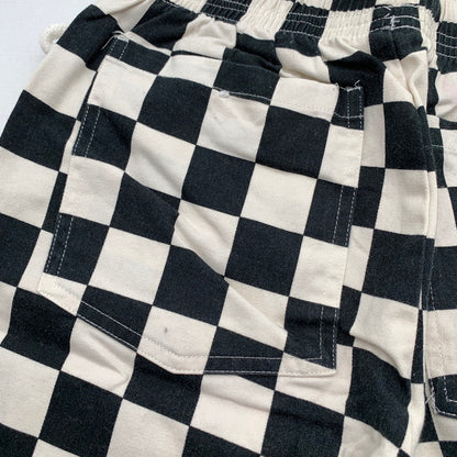 【中古品】【メンズ】 COOKMAN クックマン PANTS ショート パンツ 短パン チェッカーデザイン SIZE:S 158-260912-io-28-fuzh 万代Net店