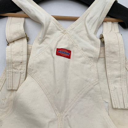 【中古品】【メンズ】 DICKIES ディッキーズ OVERALL オーバーオール NATURAL/SIZE:不明 ※シミ有 158-260912-io-30-fuzh カラー：ナチュラル 万代Net店