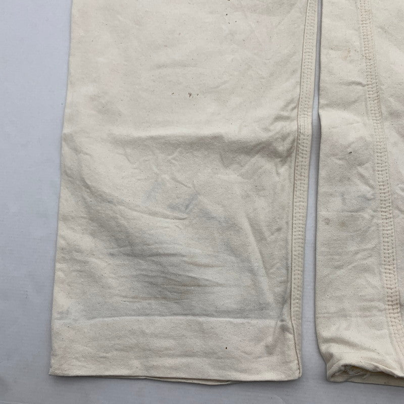 【中古品】【メンズ】 DICKIES ディッキーズ OVERALL オーバーオール NATURAL/SIZE:不明 ※シミ有 158-260912-io-30-fuzh カラー：ナチュラル 万代Net店