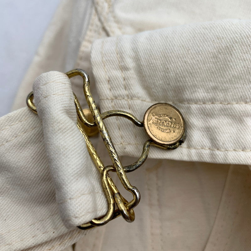 【中古品】【メンズ】 DICKIES ディッキーズ OVERALL オーバーオール NATURAL/SIZE:不明 ※シミ有 158-260912-io-30-fuzh カラー：ナチュラル 万代Net店