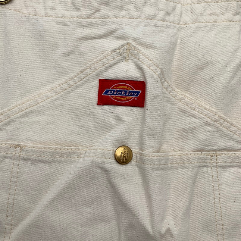 【中古品】【メンズ】 DICKIES ディッキーズ OVERALL オーバーオール NATURAL/SIZE:不明 ※シミ有 158-260912-io-30-fuzh カラー：ナチュラル 万代Net店