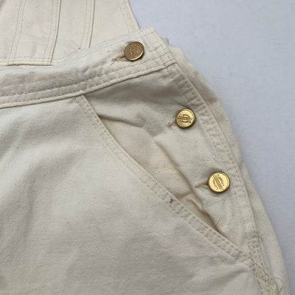 【中古品】【メンズ】 DICKIES ディッキーズ OVERALL オーバーオール NATURAL/SIZE:不明 ※シミ有 158-260912-io-30-fuzh カラー：ナチュラル 万代Net店