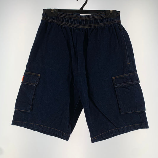 【中古品】【メンズ】 COOKMAN クックマン DENIM SHORT PANTS デニムショートパンツ 短パン INDIGO/SIZE:L 158-260912-io-29-fuzh カラー：インディゴ 万代Net店