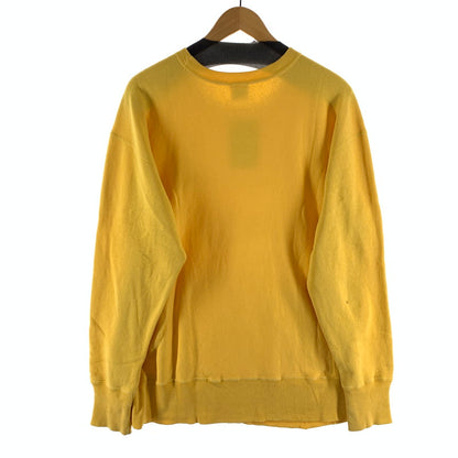 【中古品】【メンズ】 CHAMPION チャンピオン REVERSE WEAVE SWEAT リバースウィーブスウェット トップス ブランド 古着 145-260922-gm-11-fuzh サイズ：M カラー：イエロー 万代Net店