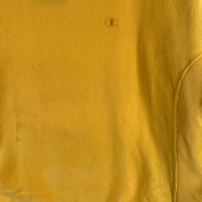 【中古品】【メンズ】 CHAMPION チャンピオン REVERSE WEAVE SWEAT リバースウィーブスウェット トップス ブランド 古着 145-260922-gm-11-fuzh サイズ：M カラー：イエロー 万代Net店