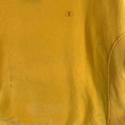 【中古品】【メンズ】 CHAMPION チャンピオン REVERSE WEAVE SWEAT リバースウィーブスウェット トップス ブランド 古着 145-260922-gm-11-fuzh サイズ：M カラー：イエロー 万代Net店