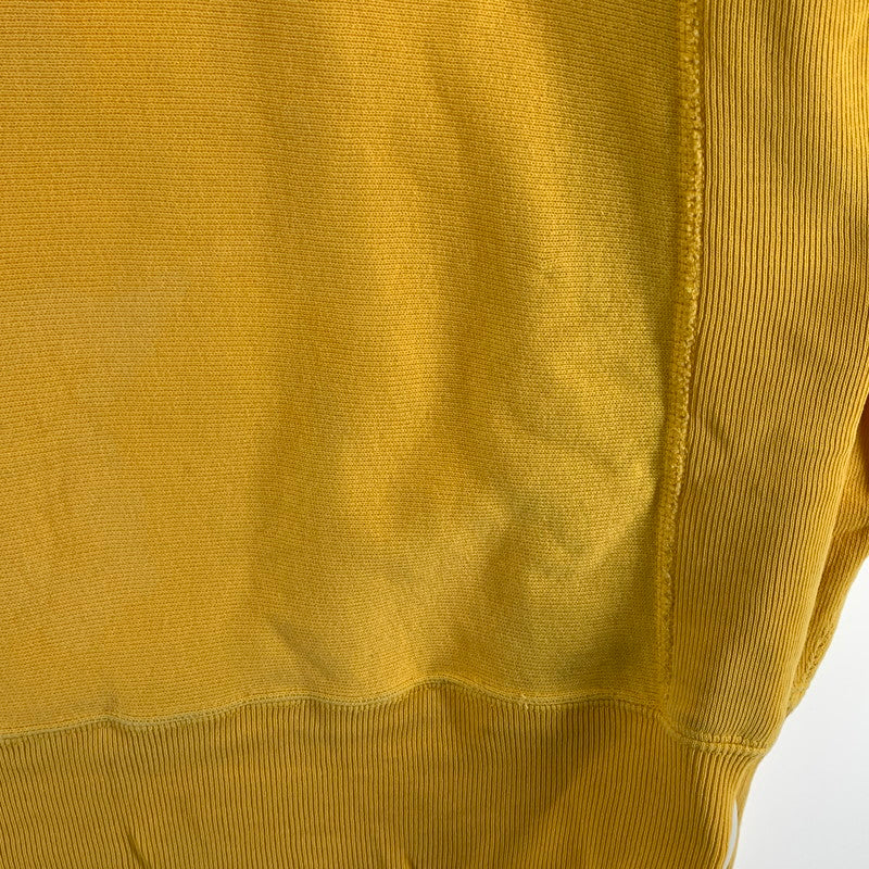 【中古品】【メンズ】 CHAMPION チャンピオン REVERSE WEAVE SWEAT リバースウィーブスウェット トップス ブランド 古着 145-260922-gm-11-fuzh サイズ：M カラー：イエロー 万代Net店