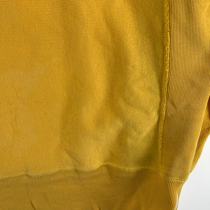 【中古品】【メンズ】 CHAMPION チャンピオン REVERSE WEAVE SWEAT リバースウィーブスウェット トップス ブランド 古着 145-260922-gm-11-fuzh サイズ：M カラー：イエロー 万代Net店