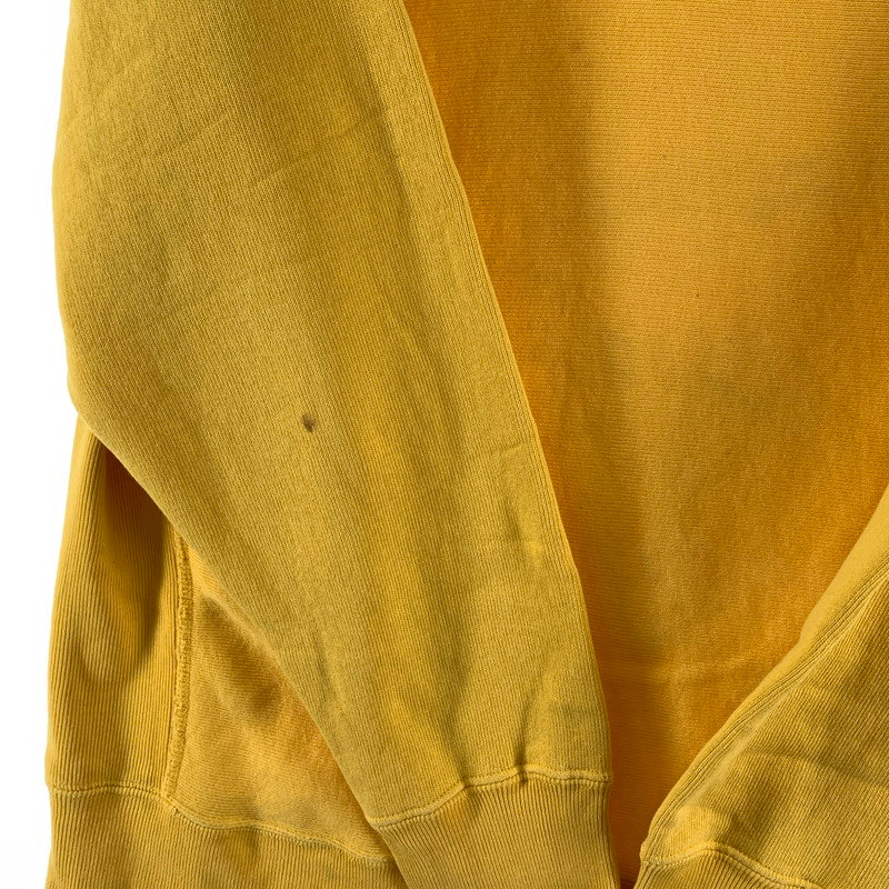 【中古品】【メンズ】 CHAMPION チャンピオン REVERSE WEAVE SWEAT リバースウィーブスウェット トップス ブランド 古着 145-260922-gm-11-fuzh サイズ：M カラー：イエロー 万代Net店