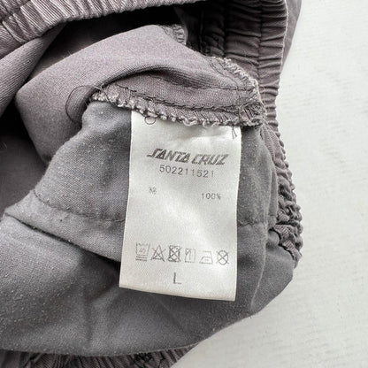 【中古品】【メンズ】 SANTACRUZ サンタクルーズ SKATE PANTS スケート パンツ 長ズボン GREY/SIZE:L ※毛玉あり 153-260912-io-31-fuzh カラー：グレー 万代Net店