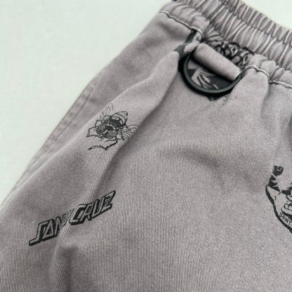 【中古品】【メンズ】 SANTACRUZ サンタクルーズ SKATE PANTS スケート パンツ 長ズボン GREY/SIZE:L ※毛玉あり 153-260912-io-31-fuzh カラー：グレー 万代Net店