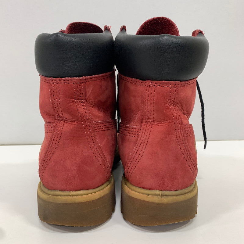 【中古品】【メンズ】 TIMBERLAND ティンバーランド A1HRO A0440 6INCH PREMIUM BOOTS 本体のみ 靴 164-260917-ny-01-fuzh サイズ：7.5 カラー：レット 万代Net店