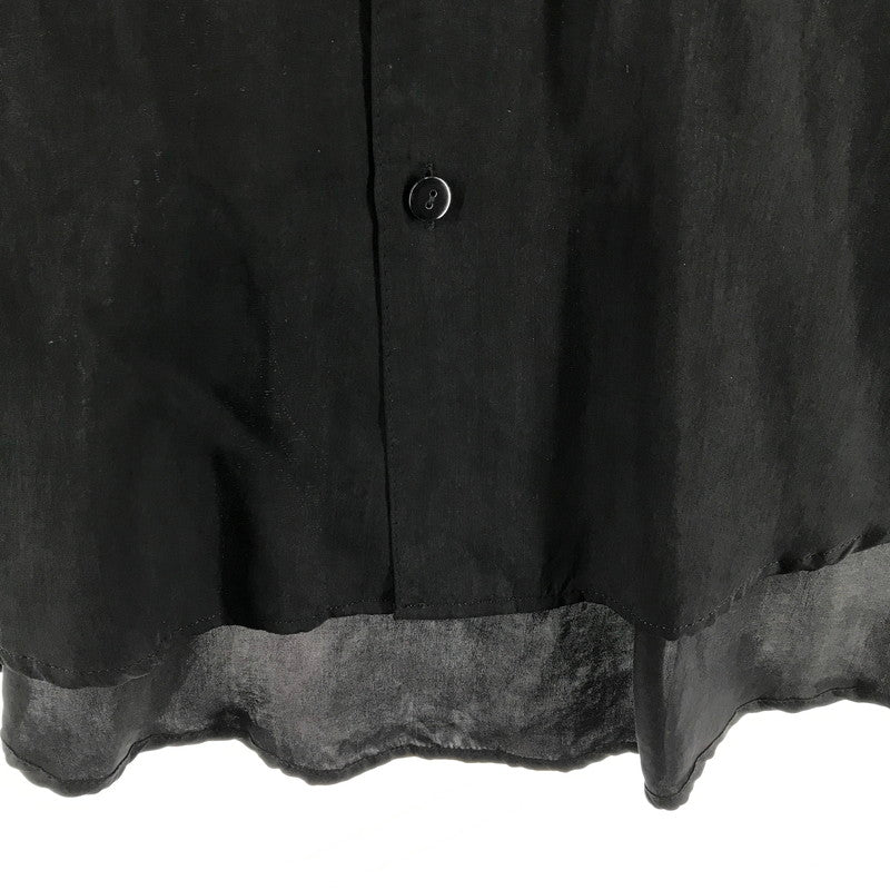 【中古品】【メンズ】 YOKE ヨーク YK25FW01081SH 25FW CUPRO WORK SHIRT キュプラワークシャツ カラーBLACK SIZE:2 140-260911-ky-03-fuzh 万代Net店