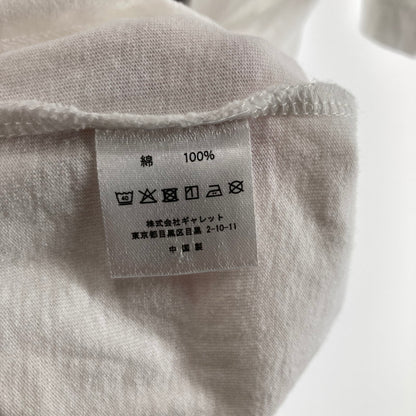 【中古品】【メンズ】 VAINL ARCHIVE ヴァイナルアーカイブ×FRUIT OF THE LOOM 半袖Tシャツ カラーWHITE SIZE:M PRINT 140-260912-ky-04-fuzh 万代Net店