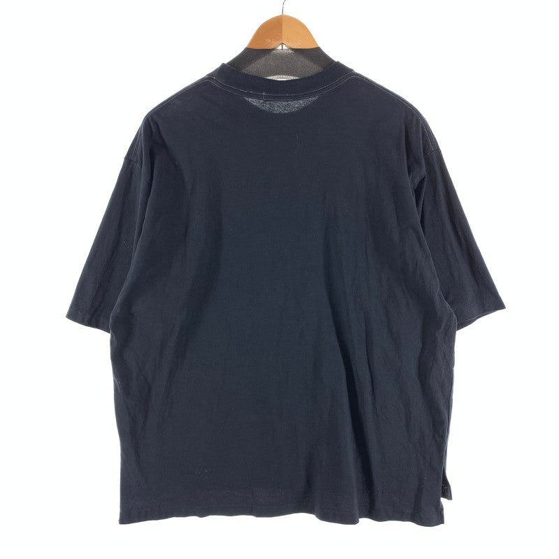 【中古品】【メンズ】 INTERIM 半袖Tシャツ カットソー ブランド 古着 140-260922-gm-18-fuzh サイズ：4 カラー：ブラック 万代Net店