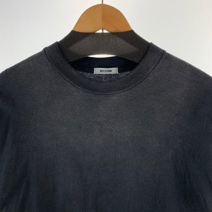 【中古品】【メンズ】 INTERIM 半袖Tシャツ カットソー ブランド 古着 140-260922-gm-18-fuzh サイズ：4 カラー：ブラック 万代Net店