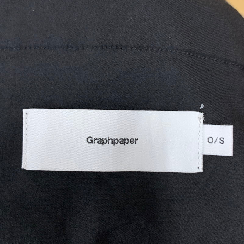 【中古品】【メンズ】 GRAPHPAPER GM241-40296B SOLOTEX TWILL WIDE CHEF SHORTS グラフペーパー ショートパンツ ボトムス ハーフパンツ 151-260922-gm-15-fuzh サイズ：O カラー：ブラック 万代Net店