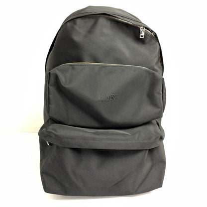 【中古品】【メンズ/レディース】 MM6 エムエムシックス ナンバリングロゴ バックパック リュック カバン 188-260913-nm-11-fuzh カラー：ブラック 万代Net店