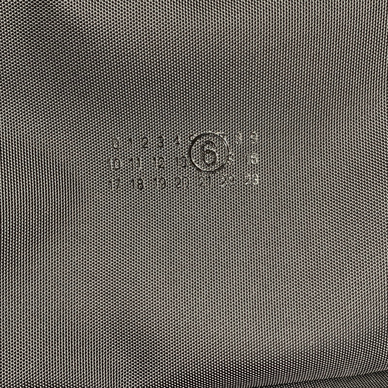 【中古品】【メンズ/レディース】 MM6 エムエムシックス ナンバリングロゴ バックパック リュック カバン 188-260913-nm-11-fuzh カラー：ブラック 万代Net店