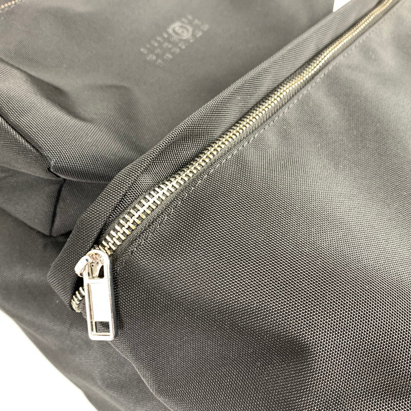 【中古品】【メンズ/レディース】 MM6 エムエムシックス ナンバリングロゴ バックパック リュック カバン 188-260913-nm-11-fuzh カラー：ブラック 万代Net店