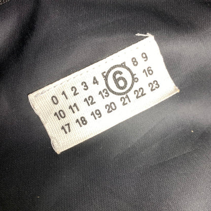 【中古品】【メンズ/レディース】 MM6 エムエムシックス ナンバリングロゴ バックパック リュック カバン 188-260913-nm-11-fuzh カラー：ブラック 万代Net店