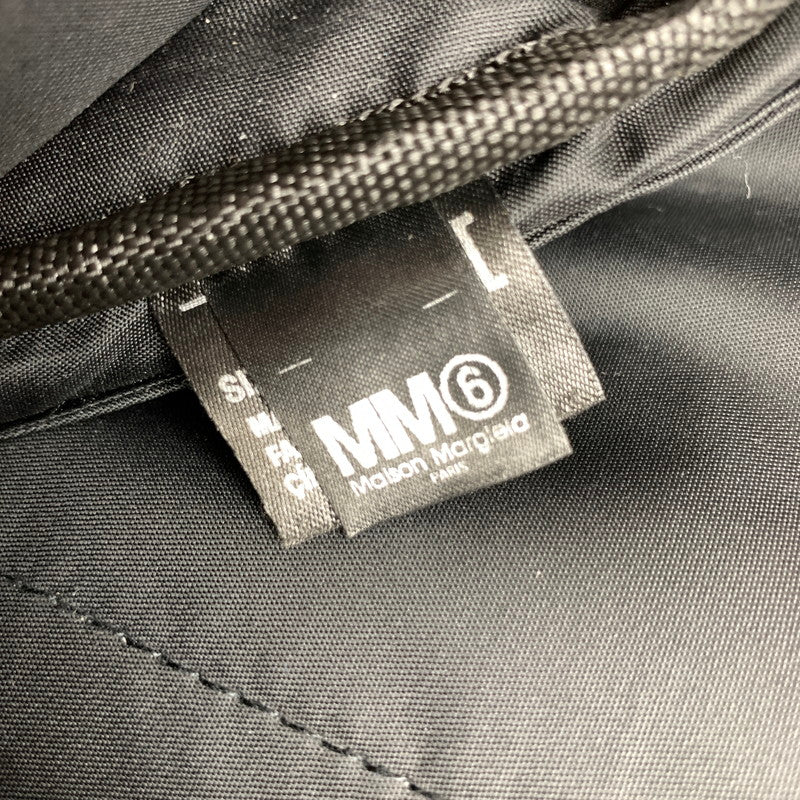 【中古品】【メンズ/レディース】 MM6 エムエムシックス ナンバリングロゴ バックパック リュック カバン 188-260913-nm-11-fuzh カラー：ブラック 万代Net店