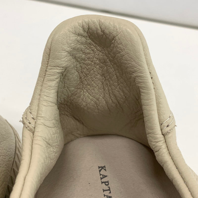 【中古品】【メンズ】 KAPTAIN SUNSHINE キャプテンサンシャイン UNLINED KS TRAINER アンラインド KS トレーナー スニーカー 靴 162-260917-ny-05-fuzh サイズ：42(27.0cm) カラー：ナチュラル 万代Net店