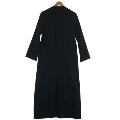 【中古品】【レディース】 JUEMI ジュエミ コート BLACK フリーサイズ アウター 上着 ロングコート ※左袖ボタン部ヨレあり 169-261018-io-05-fuzh サイズ：F カラー：ブラック 万代Net店