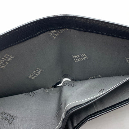 【中古品】【メンズ】 MONT BLANC 二つ折り財布 財布 ウォレット 200-260809-hi-16-fuzh カラー：ブラック 万代Net店
