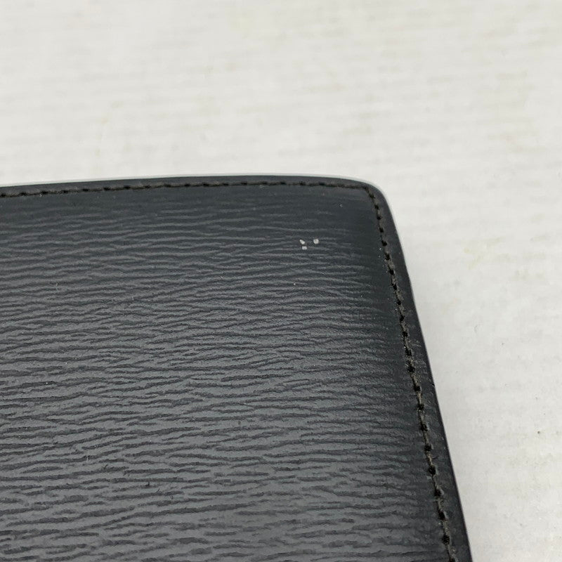 【中古品】【メンズ】 MONT BLANC 二つ折り財布 財布 ウォレット 200-260809-hi-16-fuzh カラー：ブラック 万代Net店