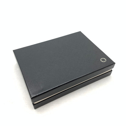 【中古品】【メンズ】 MONT BLANC 二つ折り財布 財布 ウォレット 200-260809-hi-16-fuzh カラー：ブラック 万代Net店