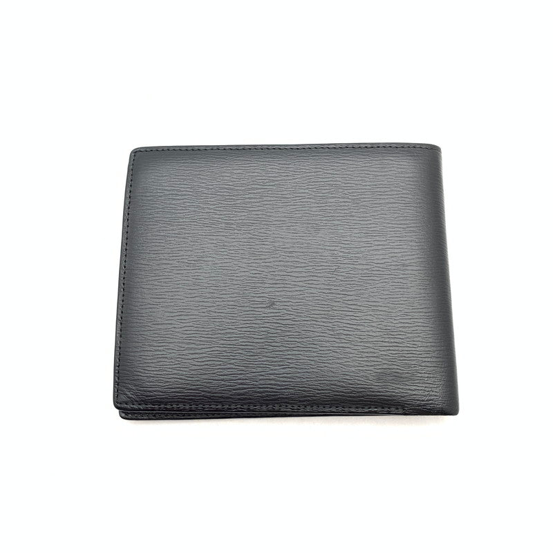 【中古品】【メンズ】 MONT BLANC 二つ折り財布 財布 ウォレット 200-260809-hi-16-fuzh カラー：ブラック 万代Net店