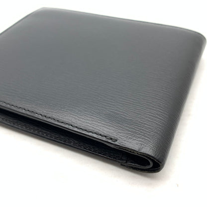 【中古品】【メンズ】 MONT BLANC 二つ折り財布 財布 ウォレット 200-260809-hi-16-fuzh カラー：ブラック 万代Net店