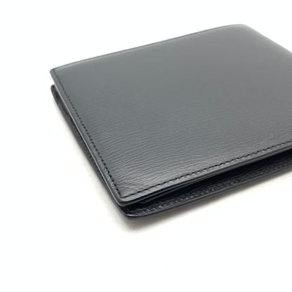 【中古品】【メンズ】 MONT BLANC 二つ折り財布 財布 ウォレット 200-260809-hi-16-fuzh カラー：ブラック 万代Net店