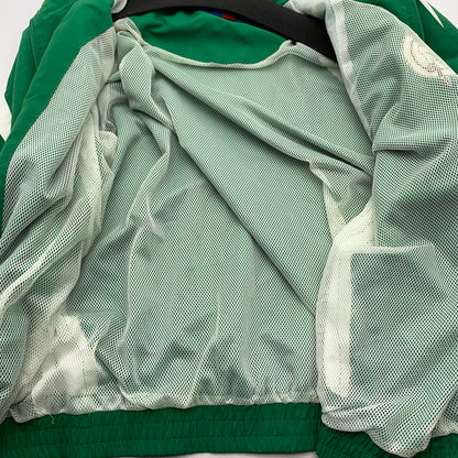 【中古品】【メンズ】 MAJESTIC×BOSTON CELTICS マジェスティック ブルゾン ジャンパー 上着 アウター グリーン SIZE:3XL ※汚れ・使用感あり 145-260912-io-20-fuzh 万代Net店