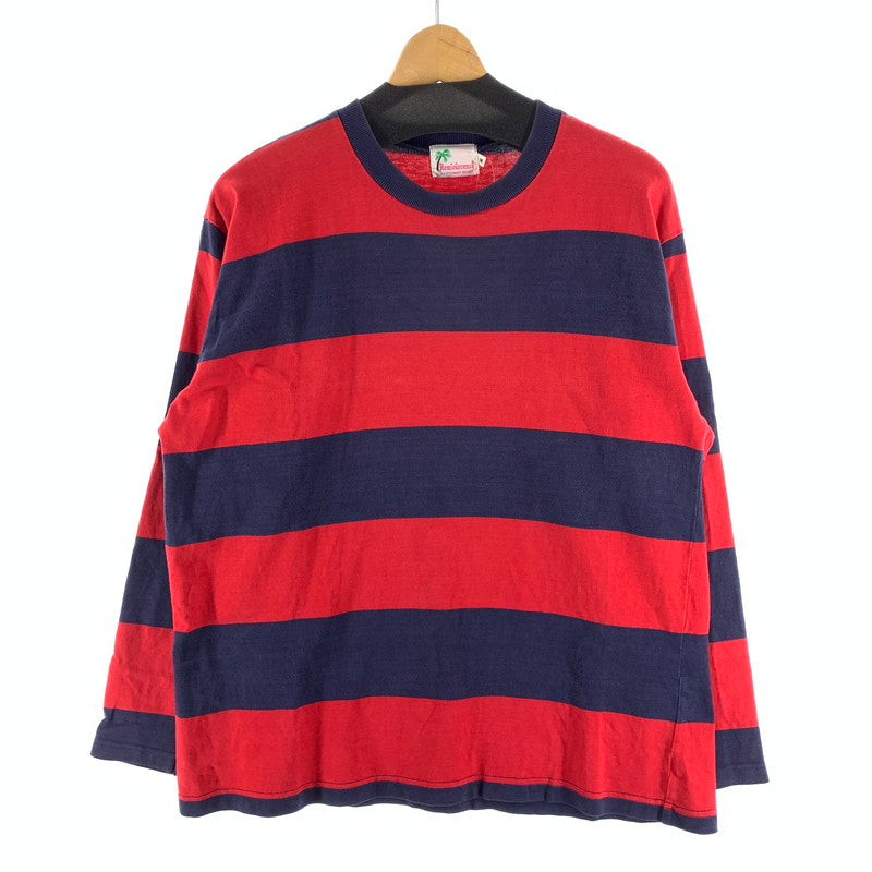 【中古品】【メンズ】 REMINISCENCE 長袖Tシャツ カットソー ブランド 古着 145-260923-gm-19-fuzh サイズ：M カラー：レッド 万代Net店