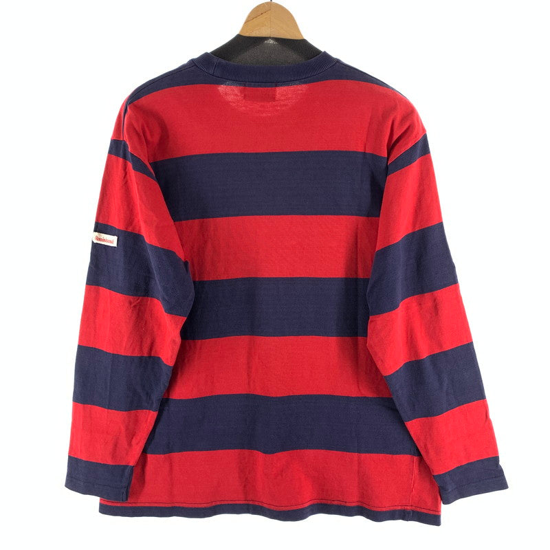 【中古品】【メンズ】 REMINISCENCE 長袖Tシャツ カットソー ブランド 古着 145-260923-gm-19-fuzh サイズ：M カラー：レッド 万代Net店