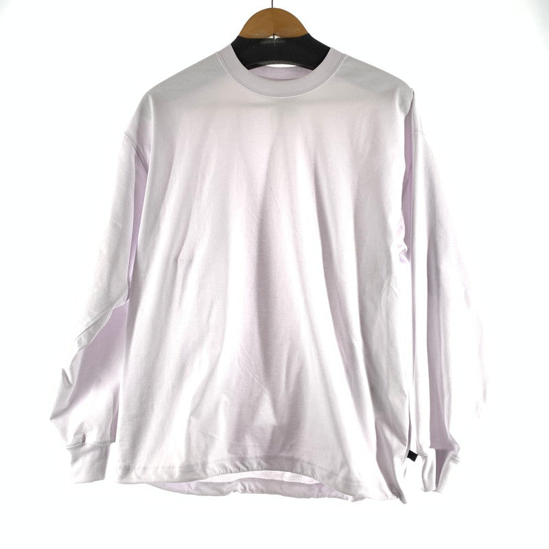 【中古品】【メンズ】 DAIWA ダイワ BE-34026 PIER39 TECH DRAWSTRING L S TEE Tシャツ ロンT 長袖 シンプル ベーシック WHITE/SIZE:S ※汚れあり 144-260912-io-17-fuzh カラー：ホワイト 万代Net店