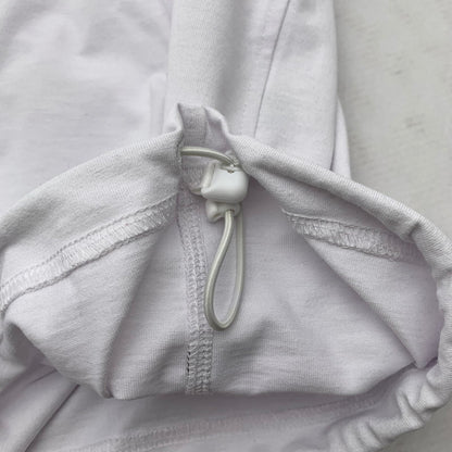 【中古品】【メンズ】 DAIWA ダイワ BE-34026 PIER39 TECH DRAWSTRING L S TEE Tシャツ ロンT 長袖 シンプル ベーシック WHITE/SIZE:S ※汚れあり 144-260912-io-17-fuzh カラー：ホワイト 万代Net店