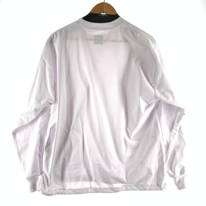 【中古品】【メンズ】 DAIWA ダイワ BE-34026 PIER39 TECH DRAWSTRING L S TEE Tシャツ ロンT 長袖 シンプル ベーシック WHITE/SIZE:S ※汚れあり 144-260912-io-17-fuzh カラー：ホワイト 万代Net店