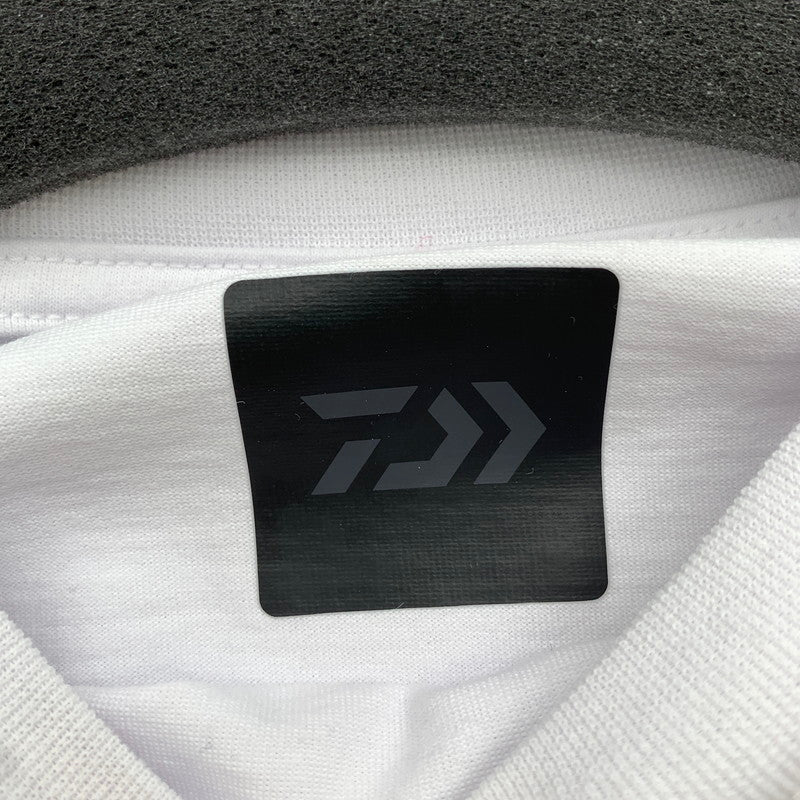 【中古品】【メンズ】 DAIWA ダイワ BE-34026 PIER39 TECH DRAWSTRING L S TEE Tシャツ ロンT 長袖 シンプル ベーシック WHITE/SIZE:S ※汚れあり 144-260912-io-17-fuzh カラー：ホワイト 万代Net店