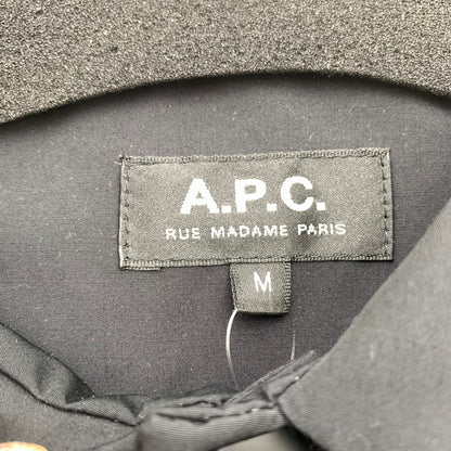 【中古品】【メンズ】 A.P.C. アーペーセー 2114213 RAYMOND BLOUSON レイモンド ブルゾン 上着 アウター BLACK SIZE:M ※白いスレあり 140-260912-io-19-fuzh カラー：ブラック 万代Net店