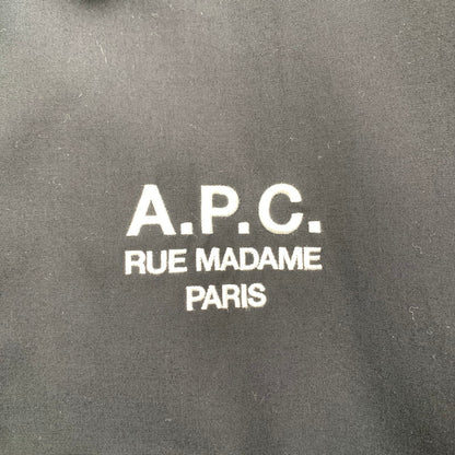 【中古品】【メンズ】 A.P.C. アーペーセー 2114213 RAYMOND BLOUSON レイモンド ブルゾン 上着 アウター BLACK SIZE:M ※白いスレあり 140-260912-io-19-fuzh カラー：ブラック 万代Net店