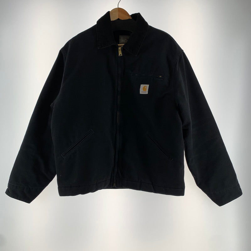 【中古品】【メンズ】 CARHARTT カーハート WIP OG DETROIT JACKET デトロイト ジャケット BLACK/SIZE:M/I035614 ※使用感有 145-260912-io-18-fuzh カラー：ブラック 万代Net店