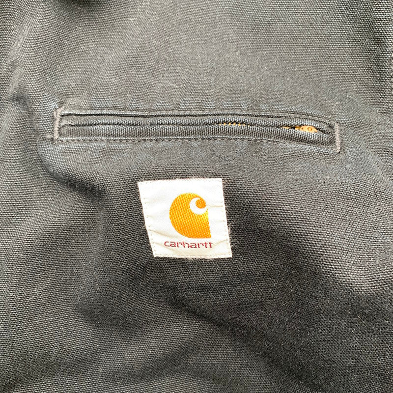 【中古品】【メンズ】 CARHARTT カーハート WIP OG DETROIT JACKET デトロイト ジャケット BLACK/SIZE:M/I035614 ※使用感有 145-260912-io-18-fuzh カラー：ブラック 万代Net店
