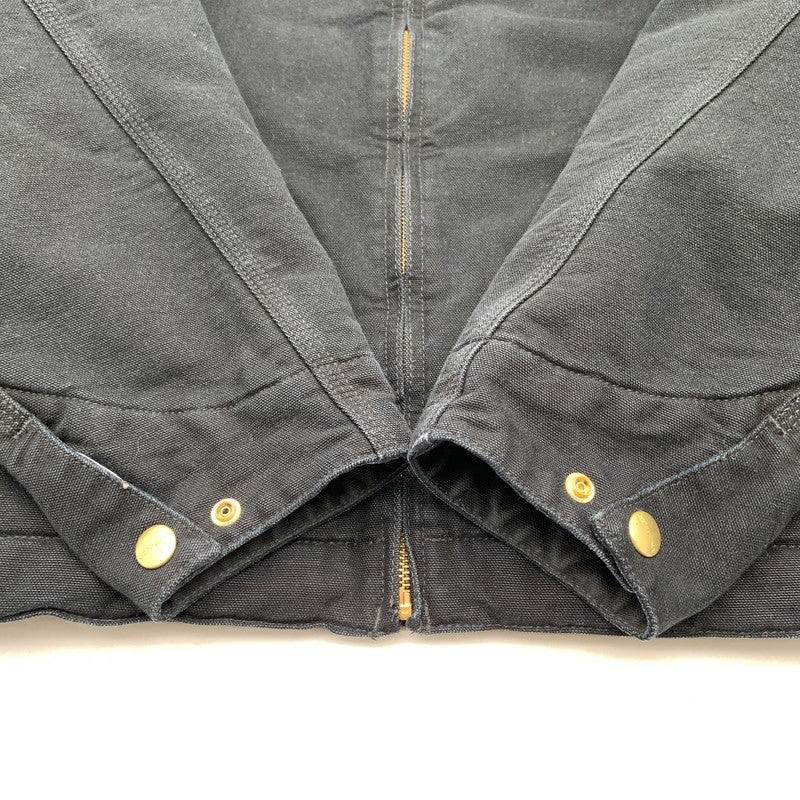 【中古品】【メンズ】 CARHARTT カーハート WIP OG DETROIT JACKET デトロイト ジャケット BLACK/SIZE:M/I035614 ※使用感有 145-260912-io-18-fuzh カラー：ブラック 万代Net店